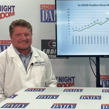 January 6, 2022 - Dr. David Williams provides update on the Coronavirus surge in Brevard County